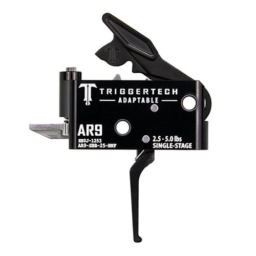 Le TriggerTech AR9 offre un déclenchement sans jeu, un réglage facile du poids de tir et une fiabilité exceptionnelle, même dans les conditions les plus difficiles.